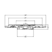 Задняя пластина MVT0263