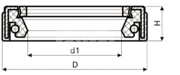 Сальник рулевой рейки HAZ0755