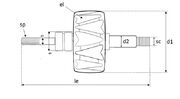 Ротор генератора AVF3183