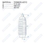 Пыльник рулевой рейки RDZ0534MG