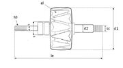 Ротор генератора AVV3888