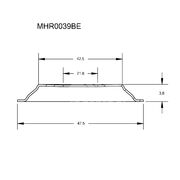 Тепловой экран турбокомпрессора MHR0039