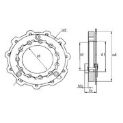 Геометрия турбокомпрессора MGT0016