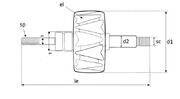 Ротор генератора AVA3401