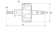 Ротор генератора AVN2140