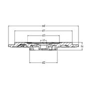 Задняя пластина MVT0067