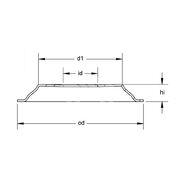 Тепловой экран турбокомпрессора MHR0057