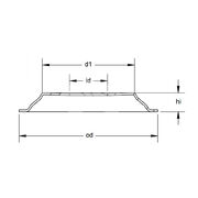 Тепловой экран турбокомпрессора MHR0040