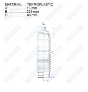 Пыльник рулевой рейки RDZ0407MG