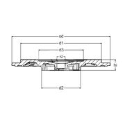 Задняя пластина MVT0016