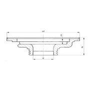 Корзина геометрии турбокомпрессора MGT1008